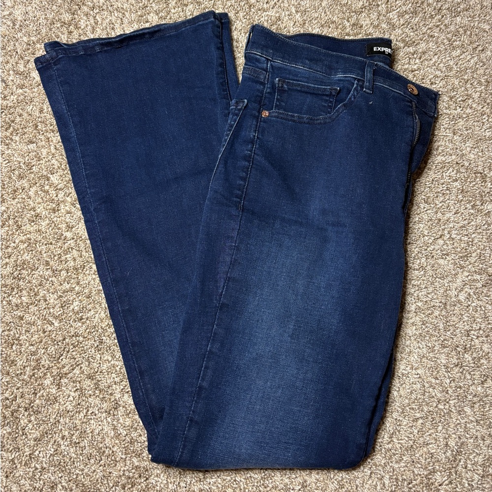 Dark Wash Flare Jeans